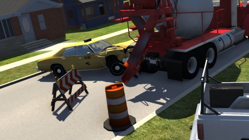 Bauarbeiten, BeamNG.drive